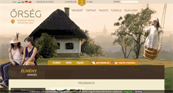 Desktop Screenshot of orseg.hu
