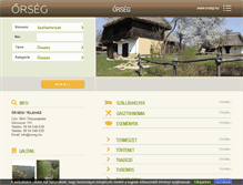 Tablet Screenshot of orseg.hu